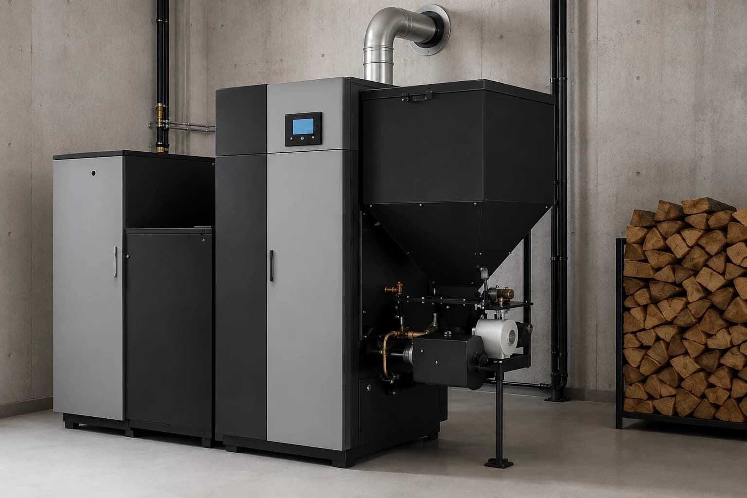 Biomass heating product used for renewable heating