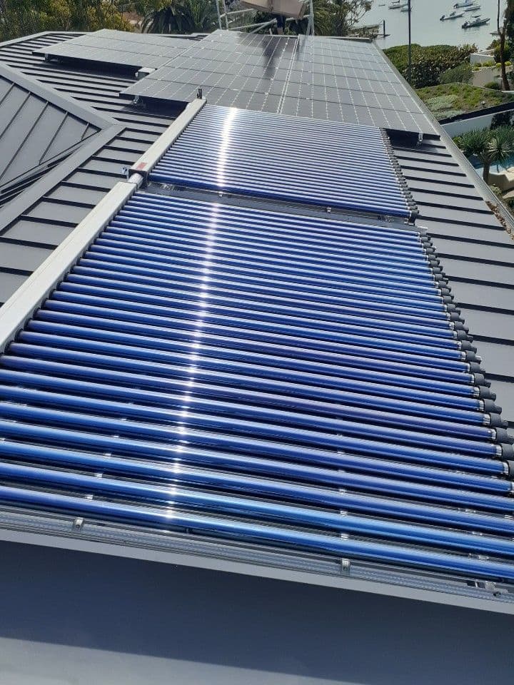 Evacuated Tube Solar Combi System – Vaucluse SmartHeat